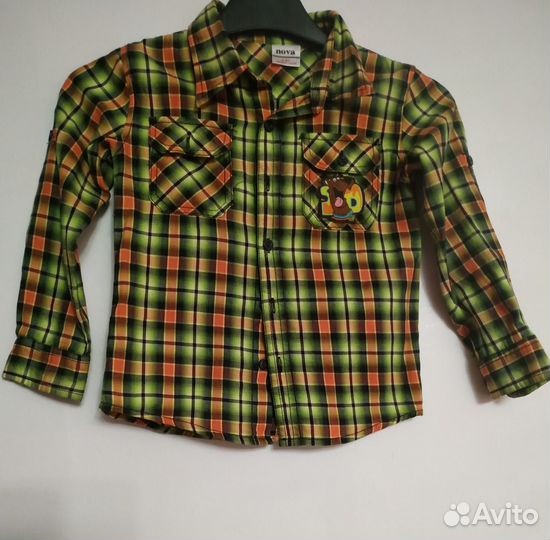 Рубашка для мальчика 110