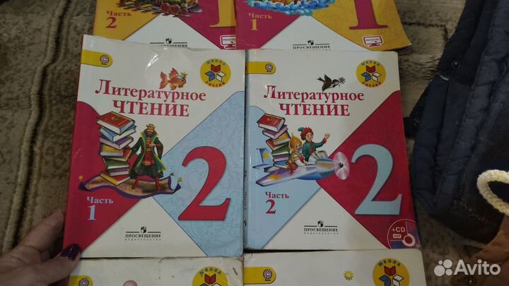 Учебник по литературе 1, 2,3 и 4 класс