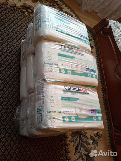 Памперсы для взрослых размер XL 30 шт, CamillaMed