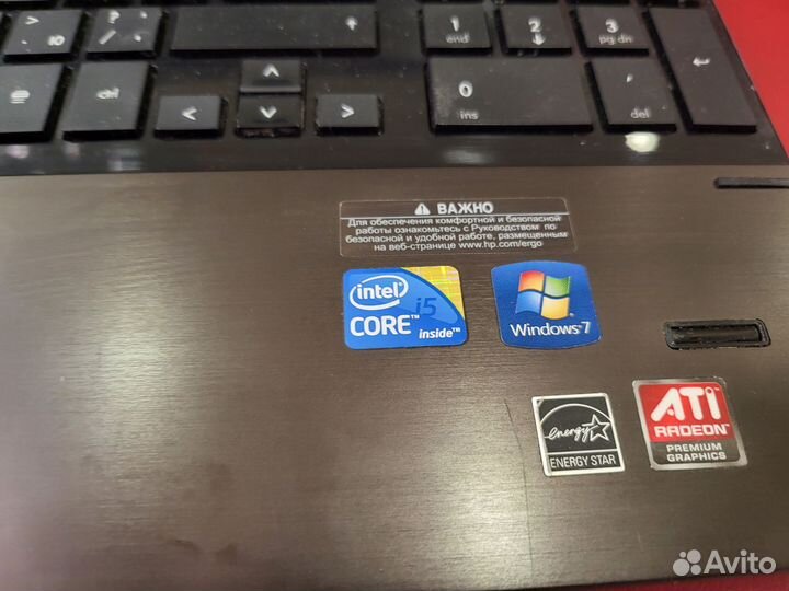 Ноутбук hp probook 4520s