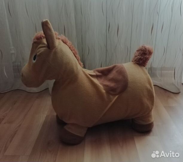 Игрушка Лошадка попрыгун надувная