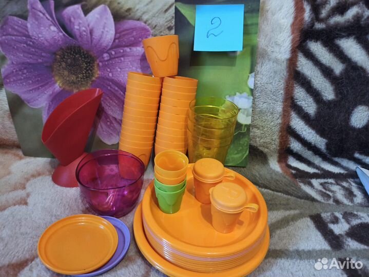 Многоразовая пластиковая посуда