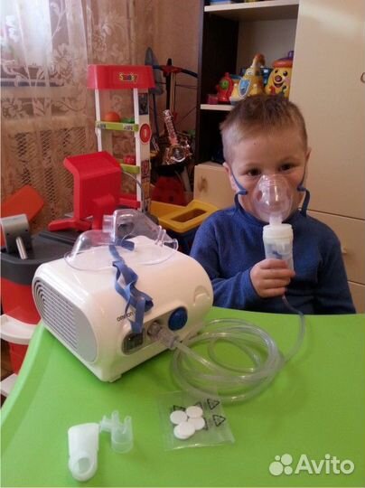 Прокат. Бесплатная доставка. Небулайзер Omron