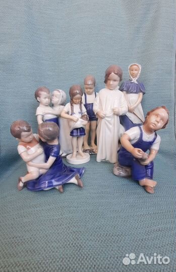 Фарфоровые статуэтки Bing & Grondahl, Дания