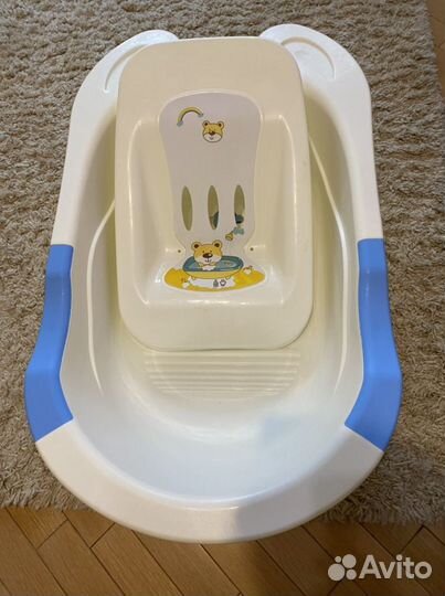 Детская ванна для купания с горкой