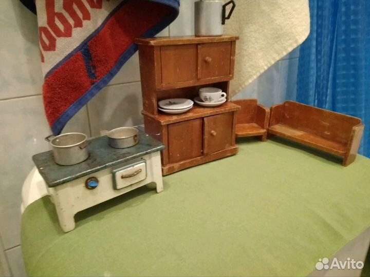 Кукольная мебель +Игрушки СССР
