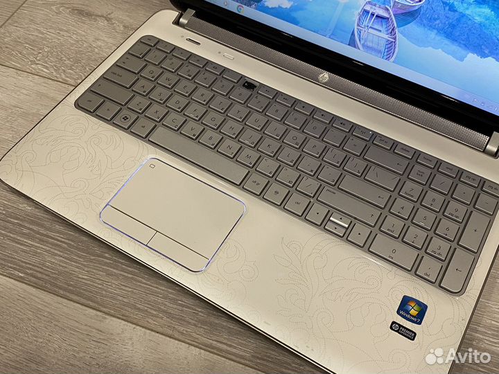 Белоснежный HP AMD A4 + 2 видеокарты