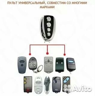 Пульт для ворот и шлагбаумов Сame, N