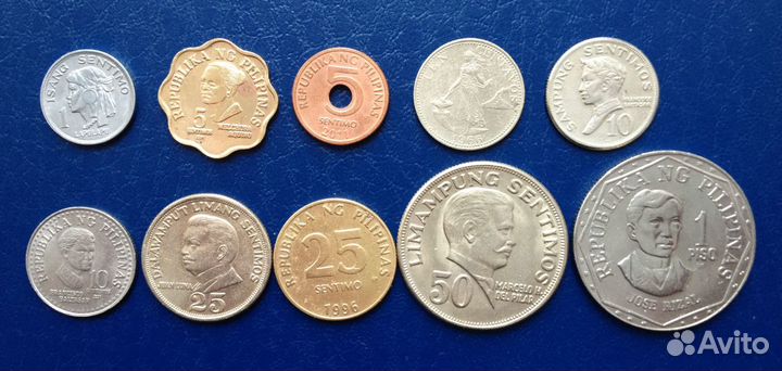 Монеты филиппин