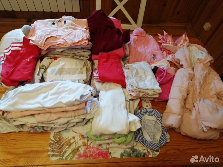 Детские вещи для девочки пакетом