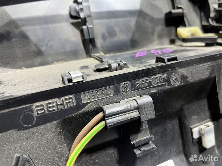 Печка в сборе на BMW E46 M47