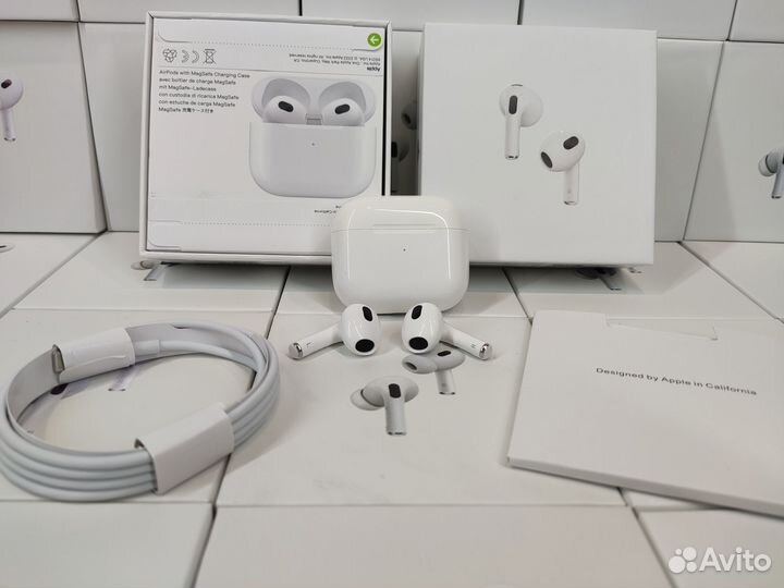 AirPods 3 новые (чехол + гарантия + доставка)
