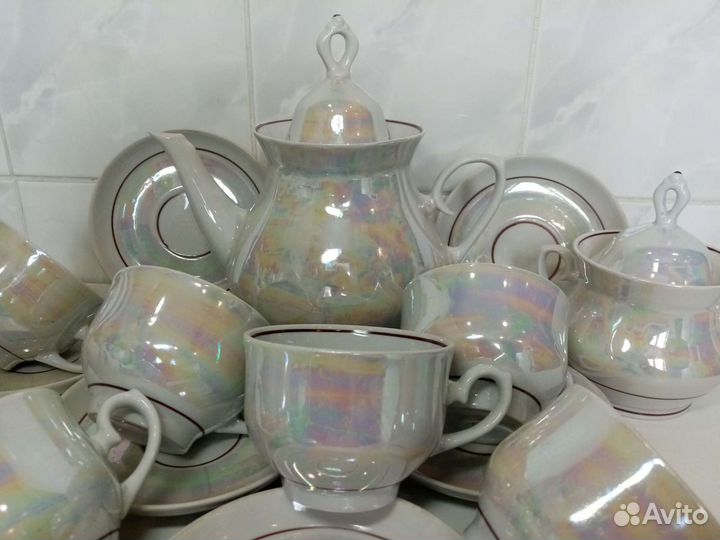 СССР. Сервиз чайный на 6 персон