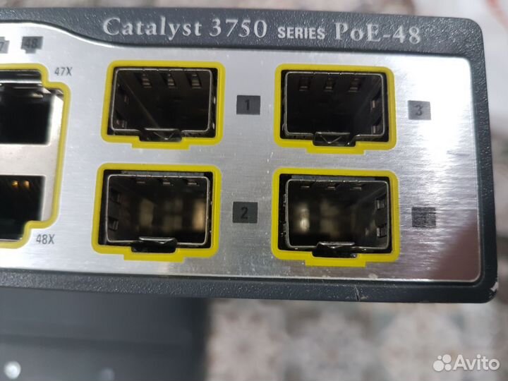 Коммутатор Cisco 3750 x 48 Poe