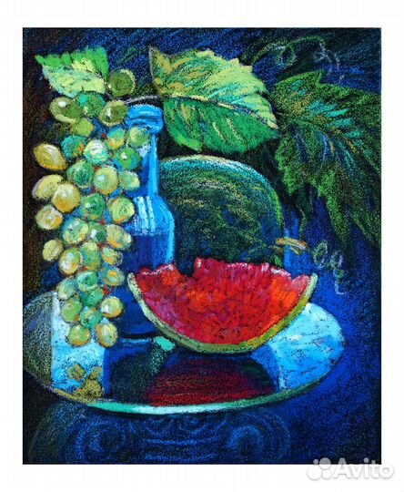 Картина, масл. пастель