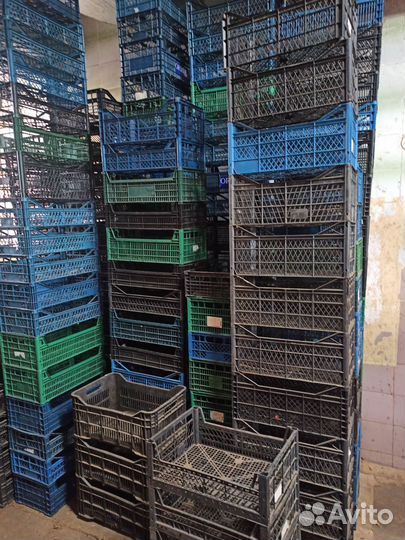 Пластиковые ящики