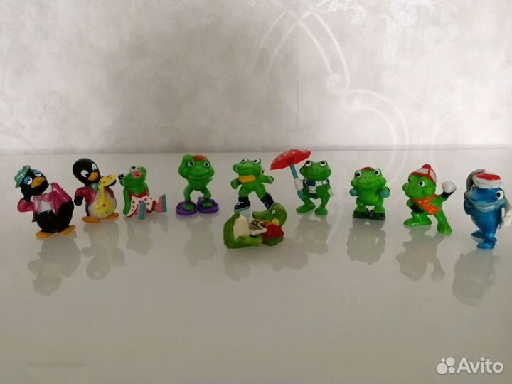 Коллекции Киндер Сюрприз Первые выпуски 90х