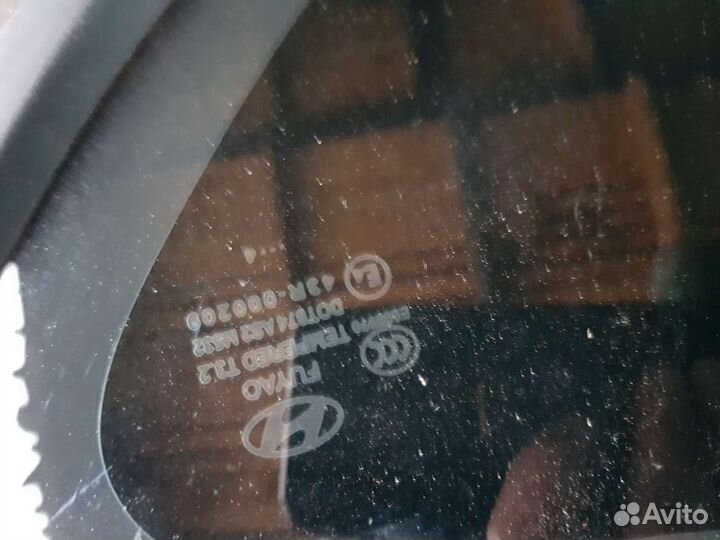 Форточка задняя левая Солярис 1 хэтчбек