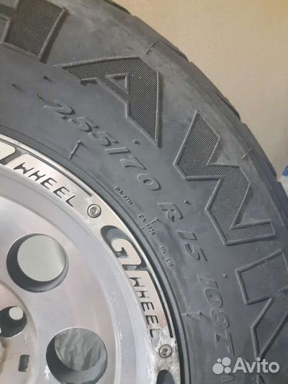 Комплект колес r 15 УАЗ патриот 4шт