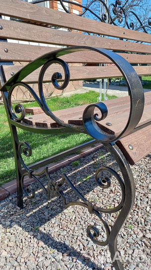 Скамейка кованая