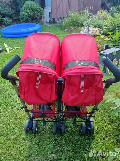 Коляска трость для двойни Cybex Twinyx