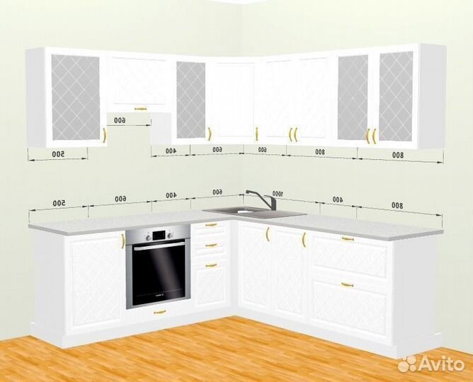 Кухня модульная новая