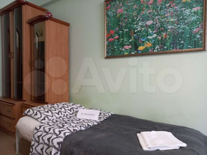 Комната 18 м² в 2-к., 5/5 эт.