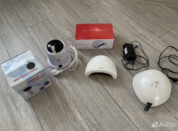 Новый стерилизатор+новая лампа+лампа б/у