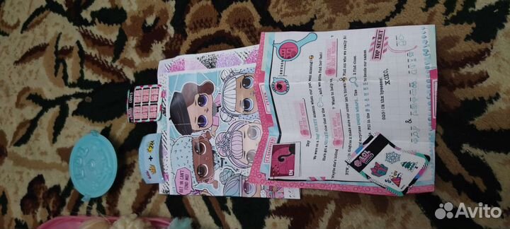 Набор кукол LOL (чемодан+аксессуары)