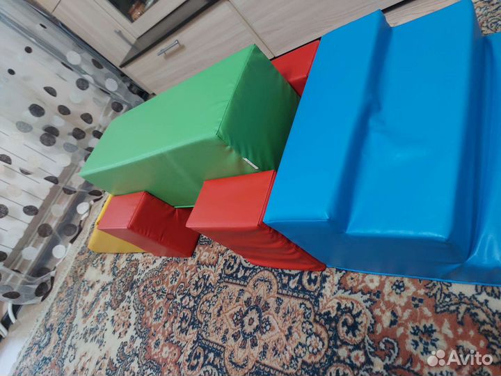 Поролоновый мягкий конструктор детский