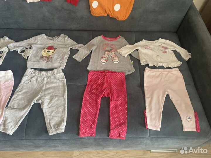Вещи пакетом на девочку 0-1год
