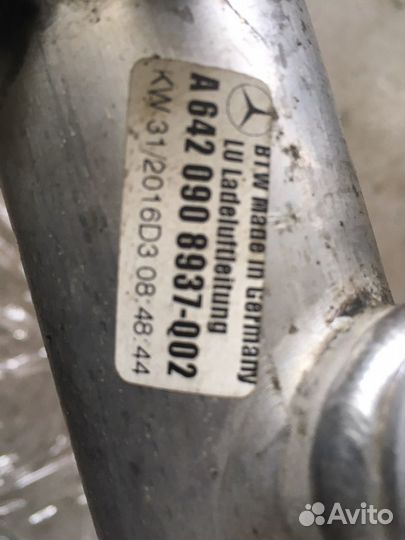 Патрубок интеркулера Mercedes GLS 166 X166 OM642 3
