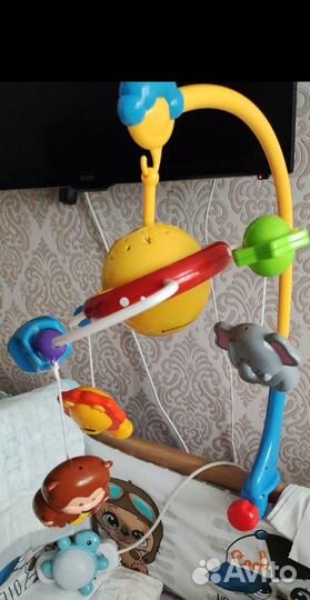 Мобиль на кроватку с проектором