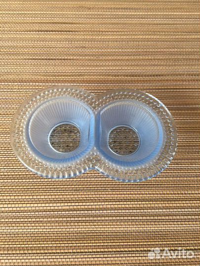 Солонка двойная стекло