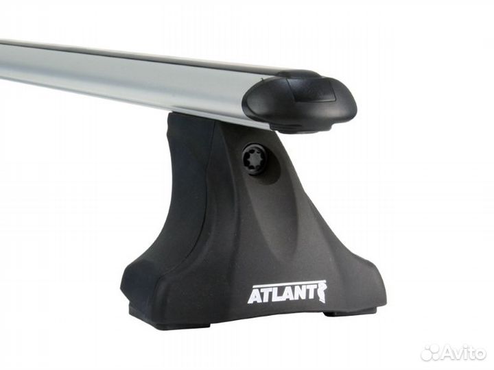 Багажник с аэродинамическими дугами на Лада Веста