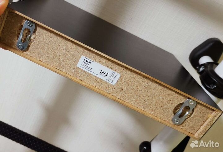 Полка IKEA lack черная