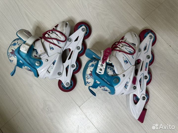 Роликовые коньки детские раздвижные
