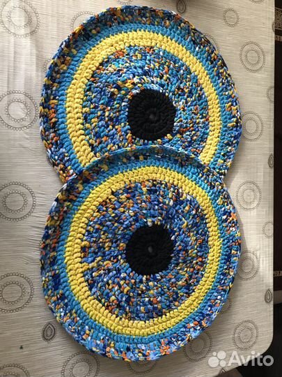 Коврик ручной работы