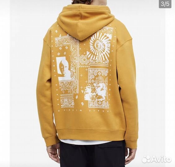 Толстовка худи мужская hm h&m