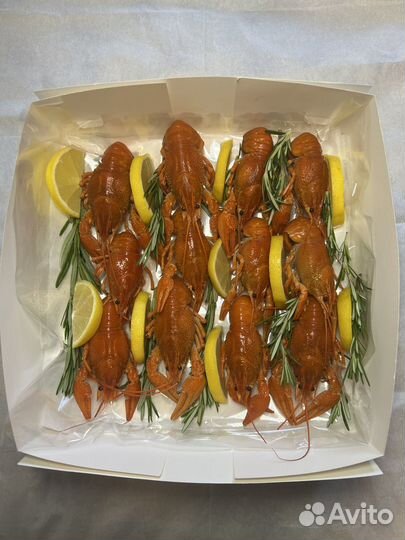 Мужской букет из раков