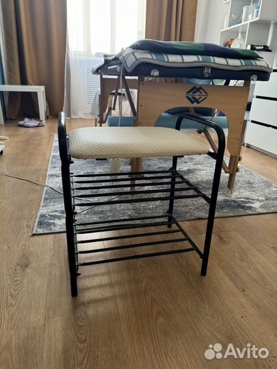 Банкетка обувница с сиденьем