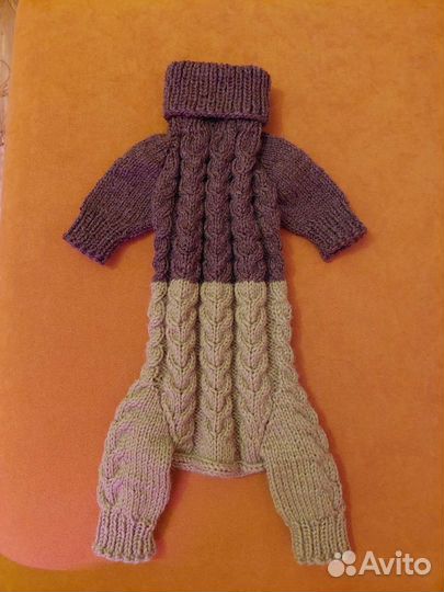 Комбинезон для маленькой собаки (суки)