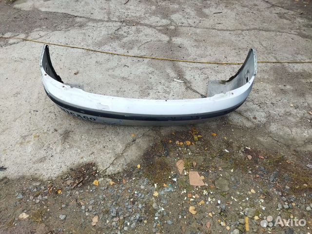 Бампер задний Skoda fabia