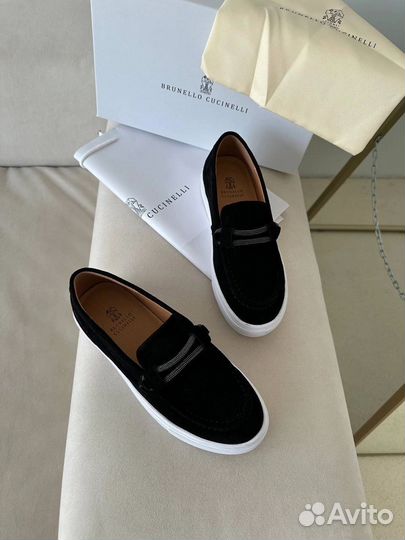 Лоферы brunello cucinelli кожа 36-40