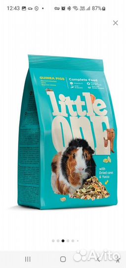 Корм для грызунов (морские свинки, белки и т.д.)