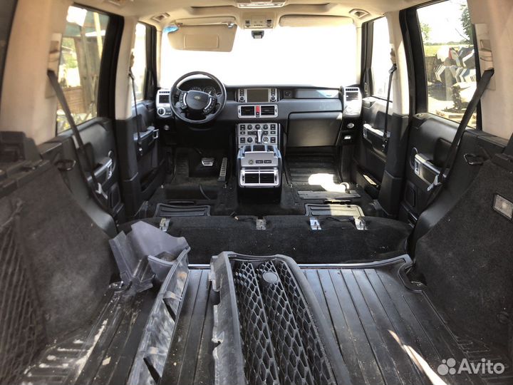Обшивка пластик салона Range rover vogue 4.2