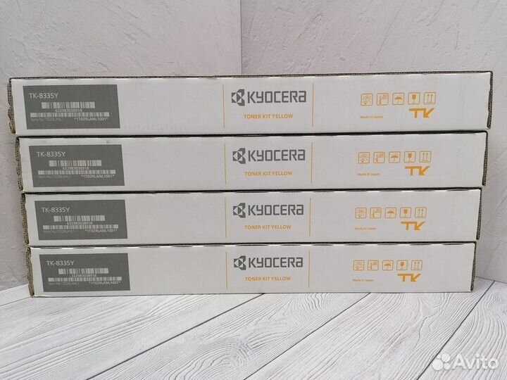 Картриджи оригинальные Kyocera TK-8335Y TK-8335 Y