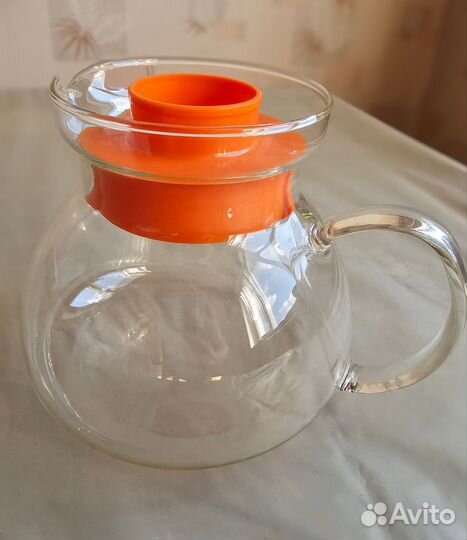 Стеклянный чайник simax (Чехословакия)