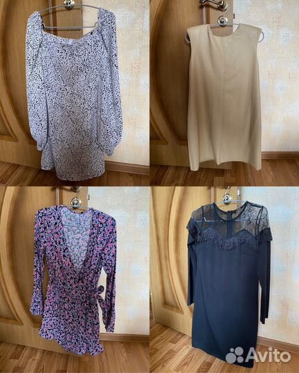 Платья, кофты, джинсы, шорты, майки, лосины