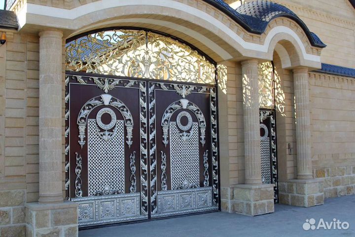Кованные ворота